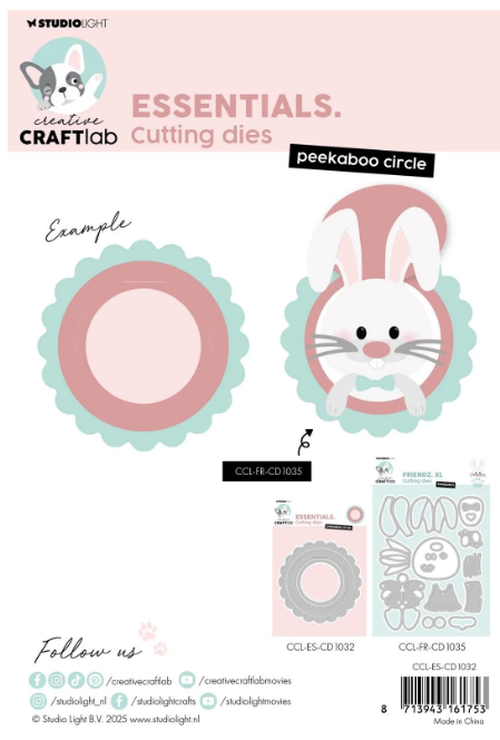 Creative Craftlab • Essentials Cutting Die Peekaboo Circle (CCL-ES-CD1032) *