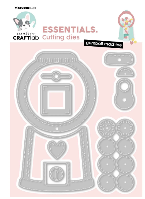 Creative Craftlab • Essentials Cutting Die Gumball Machine (CCL-ES-CD1033) *