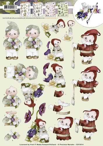3D Knipvel - Precious Marieke - Kabouters