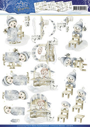 3D Knipvel - Precious Marieke - Winter Wonderland / Winter fun