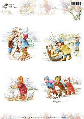 3D Knipvel - Helga Martare - Pictures - Winter - Kids