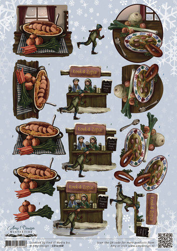 3D Knipvel - Amy Design - Wintertide - Winterfood