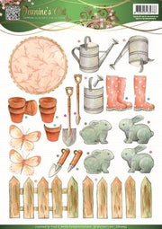 3D Knipvel - Jeanines Art - Garden Classics - Garden Tools 2