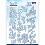 3D Knipvel - Yvonne Creations - Sparkling Winter - Winter Bird