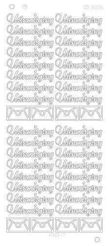 Uitnodiging Platinum - Zilver