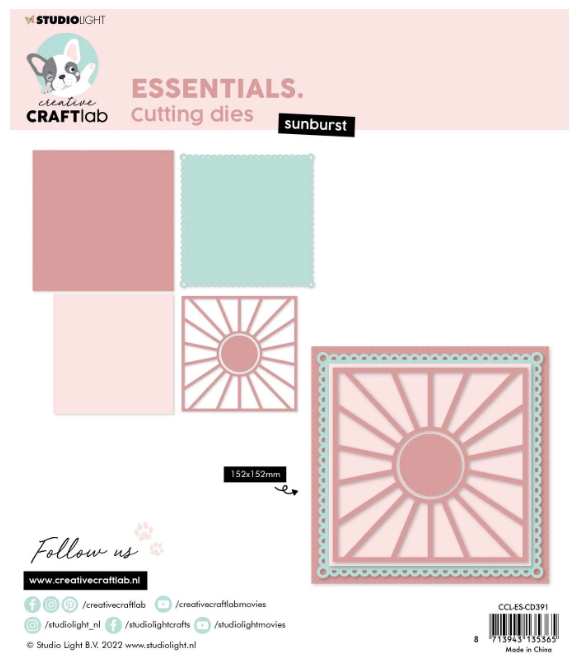 Creative Craftlab • Essentials Cutting Die Sunburst (CCL-ES-CD391) *