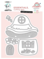 Creative Craftlab • Essentials Cutting Die Mushroom House (CCL-ES-CD414)