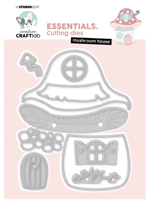 Creative Craftlab • Essentials Cutting Die Mushroom House (CCL-ES-CD414)