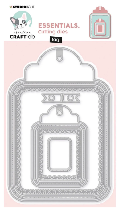 Creative Craftlab • Essentials Cutting Die Tag Set (CCL-ES-CD422) *