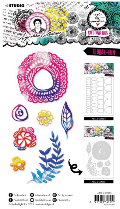 Studio Light • Signature Collection Cutting Die Floral-Fun (ABM-SI-CD505) *