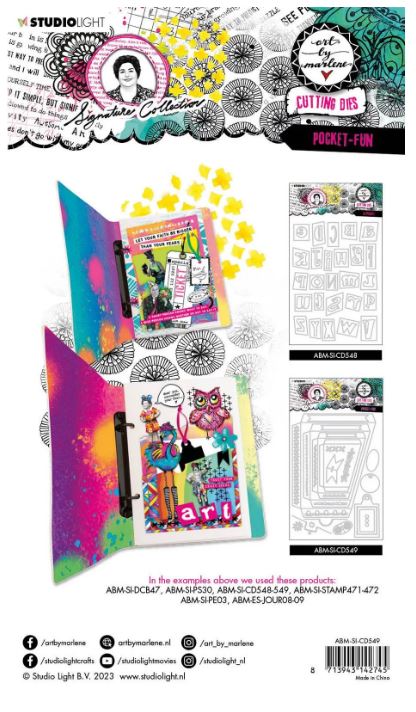 Studio Light • Signature Collection Cutting Dies Pocket-Fun (ABM-SI-CD549) *