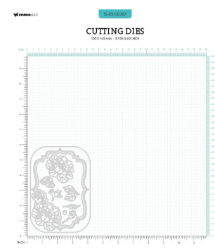 Studio Light • Essentials Cutting Die Peony Frame Shape - CD767*