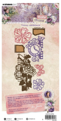 Studio Light • Victorian Dreams Cutting Die Victorian Embellishments - CD782*