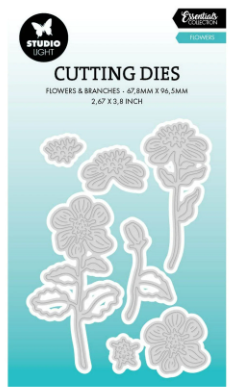 Studio Light • Essentials Cutting Die Flowers - CD794*
