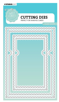 Studio Light • Sweet Stories Cutting Die Ticket Shape - CD800*