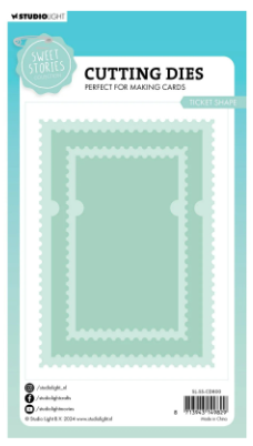 Studio Light • Sweet Stories Cutting Die Ticket Shape - CD800*