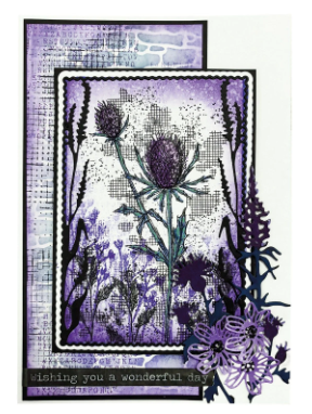 Studio Light • Nature's Dream 2 Cutting Die A6 Cardshape - CD889*
