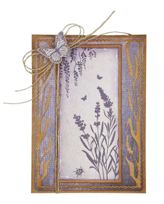 Studio Light • Nature's Dream 2 Cutting Die A6 Cardshape - CD889*