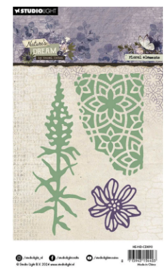 Studio Light • Nature's Dream 2 Cutting Die Floral Elements - CD890*