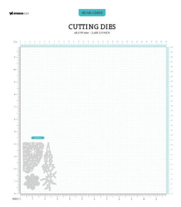 Studio Light • Nature's Dream 2 Cutting Die Floral Elements - CD890*