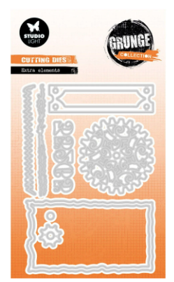 Studio Light • Grunge Collection Cutting Die Extra elements - CD899*