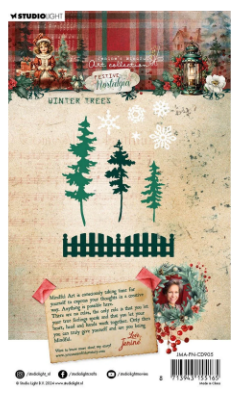 Studio Light • Festive Nostalgia Cutting Die Winter Trees - CD905*