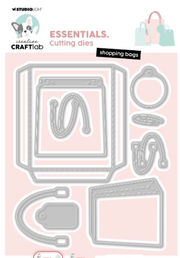 Creative Craftlab • Essentials Cutting Die Shopping Bags - CD908*