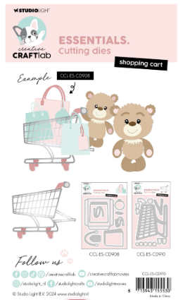 Creative Craftlab • Essentials Cutting Die Shopping Cart - CD910*