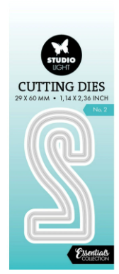 Studio Light • Essentials Cutting Die Number 2 - CD919*