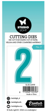 Studio Light • Essentials Cutting Die Number 2 - CD919*