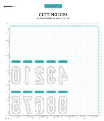 Studio Light • Essentials Cutting Die Number 2 - CD919*