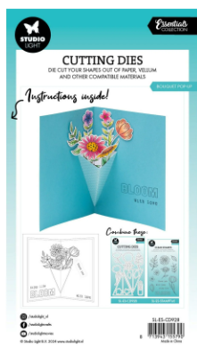 Studio Light • Essentials Cutting Die Bouquet pop-up - CD928*
