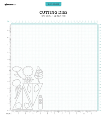 Studio Light • Essentials Cutting Die Bouquet pop-up - CD928*