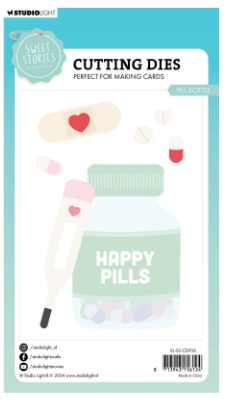 Studio Light • Sweet Stories Cutting Die Pill Bottle - CD936*