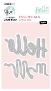 Creative Craft Lab • Essentials Cutting Die Hello - CD940*