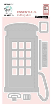 Creative Craft Lab • Essentials Cutting Die Phone Booth - CD941*