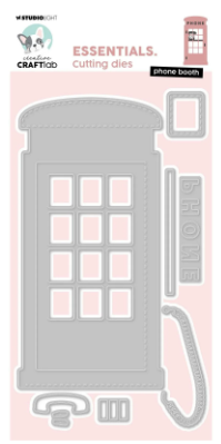 Creative Craft Lab • Essentials Cutting Die Phone Booth - CD941*
