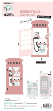 Creative Craft Lab • Essentials Cutting Die Phone Booth - CD941*