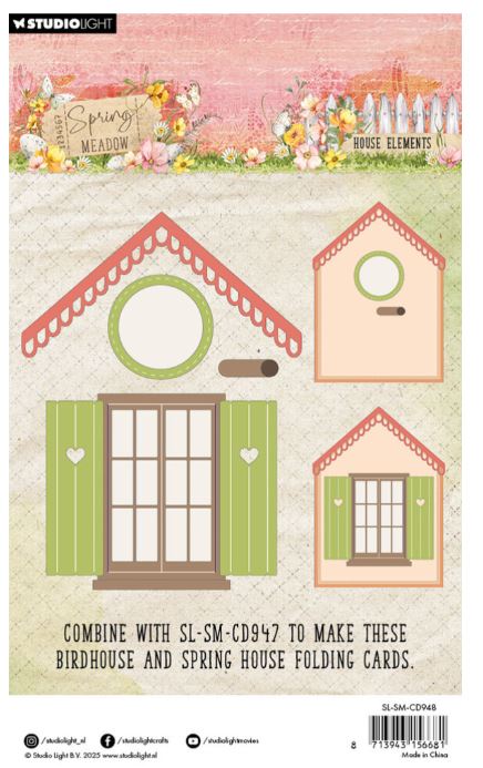 Spring Meadow Cutting Die House Elements (SL-SM-CD948) *
