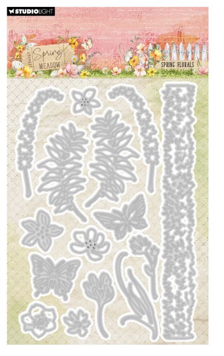 Studio Light • Spring Meadow Cutting Die Spring Florals (SL-SM-CD949) *