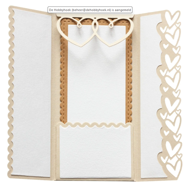 Studio Light • Essentials Cutting Die Heart Envelope (SL-ES-CD954) *
