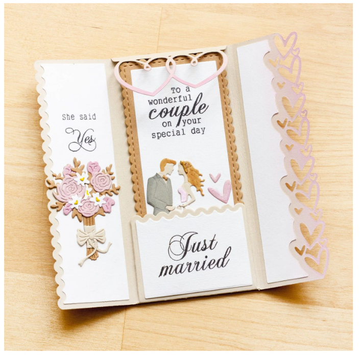 Studio Light • Essentials Cutting Die Wedding Couple (SL-ES-CD955)