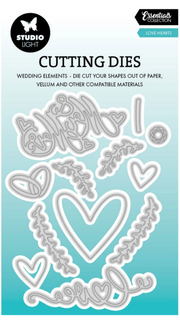Studio Light • Essentials Cutting Die Love Hearts (SL-ES-CD956) *
