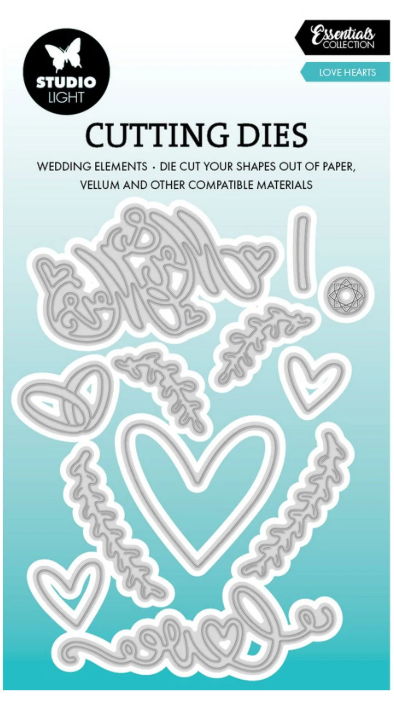 Studio Light • Essentials Cutting Die Love Hearts (SL-ES-CD956) *