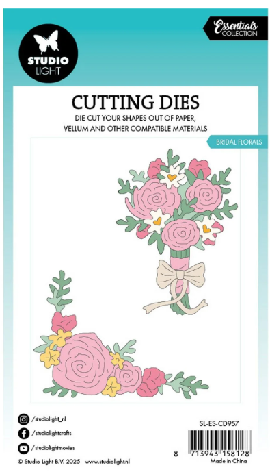 Studio Light • Essentials Cutting Die Bridal Florals (SL-ES-CD957) *