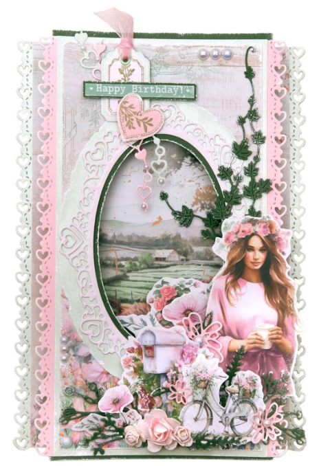 Studio Light • Jenine's Mindful Art Cutting Die Sending You Love Frame & Stems (JMA-SYL-CD962) *