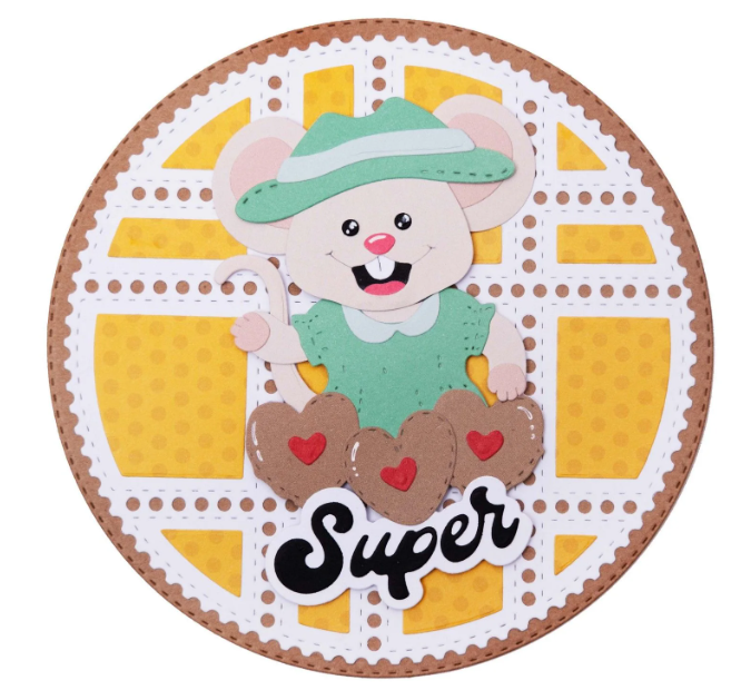 Creative Craftlab • Friendz Cutting Die Muis Marvin (CCL-FR-CD967) *