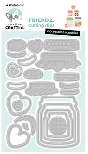 Creative Craftlab • Friendz Cutting Die Accessoires cookies (CCL-FR-CD968) *