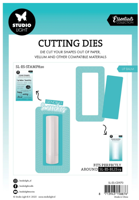 Studio Light • Essentials Cutting Die Lip Balm Blister Die (SL-ES-CD970) *