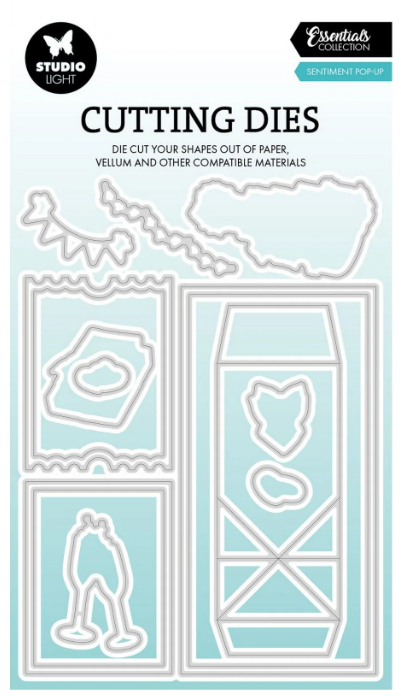 Studio Light • Essentials Cutting Die Turning Pop-Out (SL-ES-CD974) *